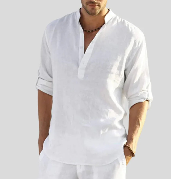 Ray | Classic Woven Linen Shirt