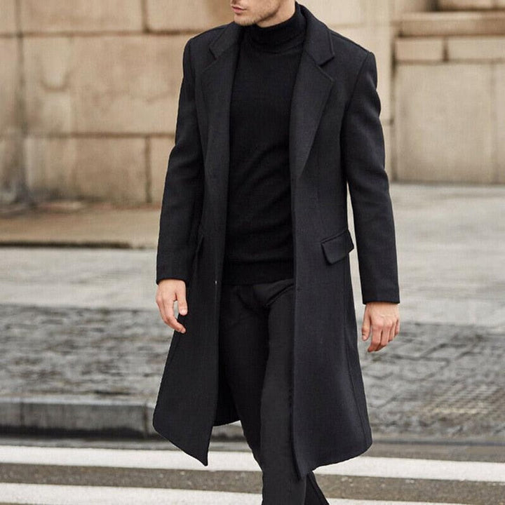 Vincenzi | Extra Long Wool Coat