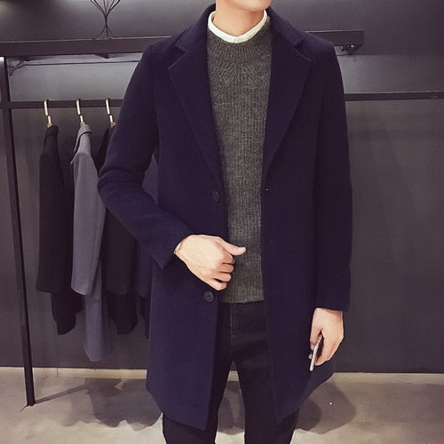 Luchi | Long 3-Button Coat