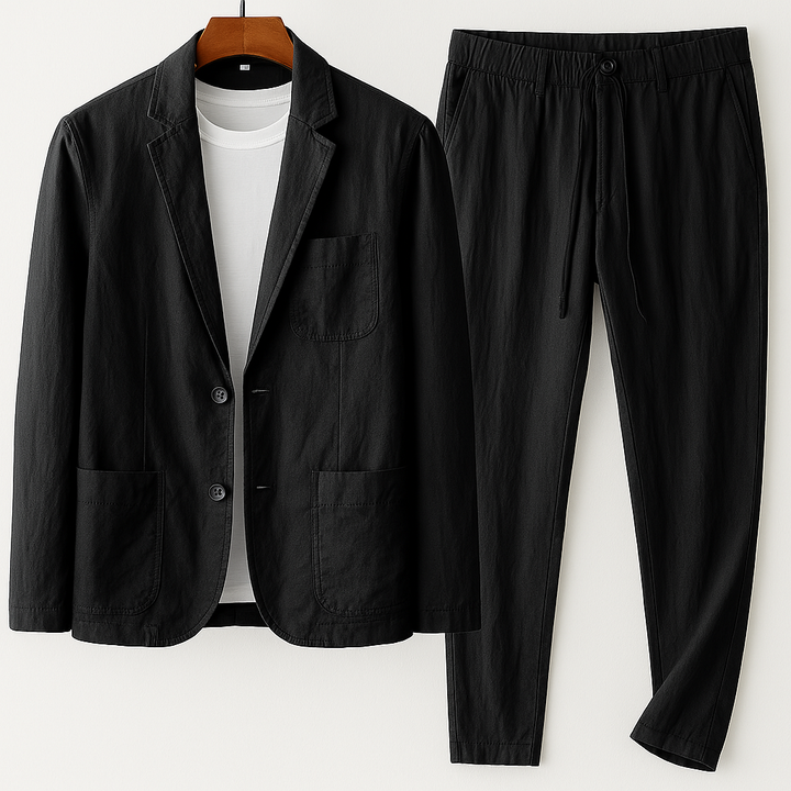 Marlow | Linen-Blend Blazer Set