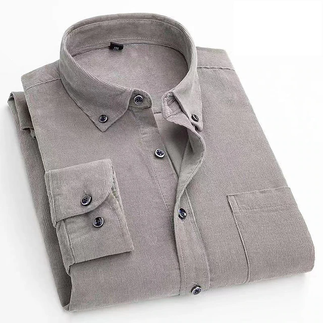 Monte | Pure Corduroy Cotton Shirt