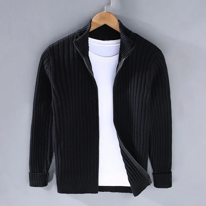 Lucas | Casual Zipper Cardigan