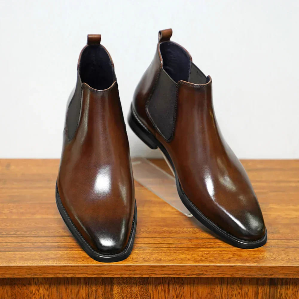 Pio | Italian Leather Chelsea Boots