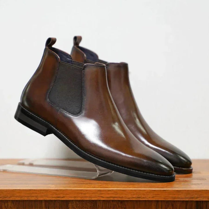 Pio | Italian Leather Chelsea Boots