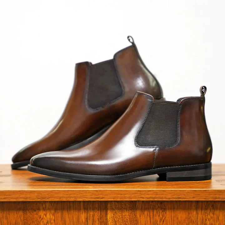 Pio | Italian Leather Chelsea Boots