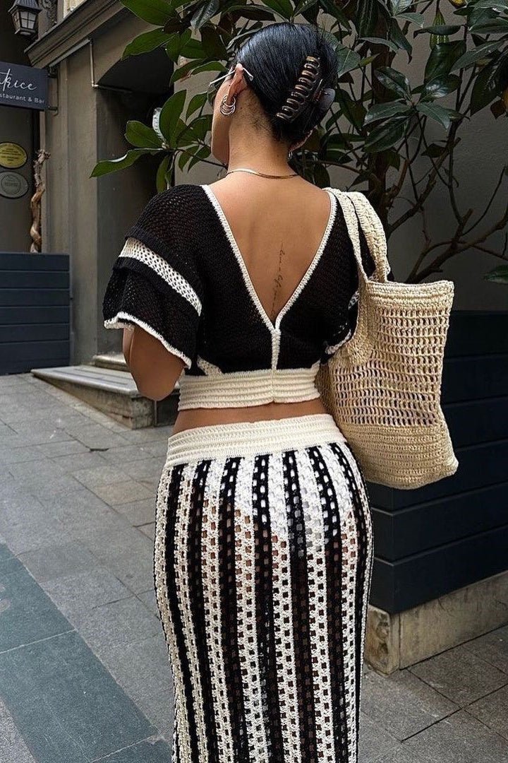 Evelina | Stripe Knit Co-ord