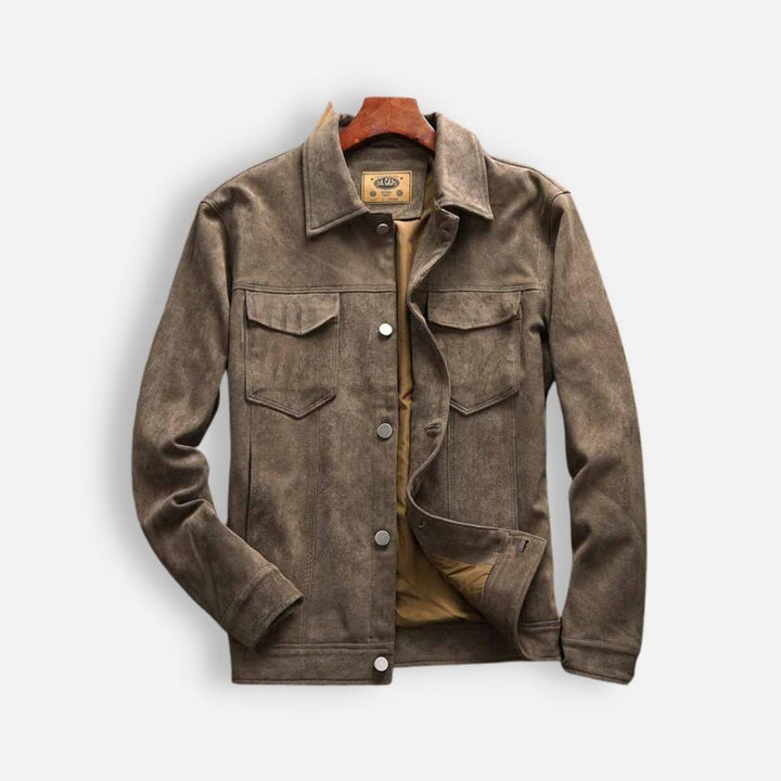 Panucci | Suede Leather Jacket
